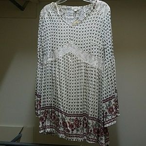 NWT Taylor & Sage Boho Babydoll Dress